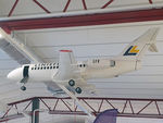 SE-LFV @ ESNO - Fokker 28 model (with fake registration) at Örnsköldsvik airport, Sweden - by Micha Lueck