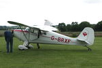 G-BRXF @ X3CX - Getting ready to depart from Northrepps.