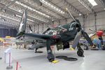 121714 @ EGSU - 121714 G-RUMM 1948 Grumman F8F-2P Bearcat Duxford 25.06.24 - by PhilR