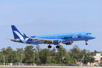 N137BZ @ KRSW - Breeze Flight 470 arrives on Runway 6 at Southwest Florida International Airport following flight from Norfolk International Airport - by Suncoast Spotter