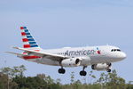 N816AW @ KRSW - American Flight 2019 arrives on Runway 6 at Southwest Florida International Airport following flight from Reagan National Airport - by Suncoast Spotter