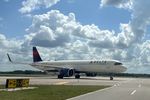 N538DN @ KRSW - Delta Flight 707 taxis to gate at Southwest Florida International Airport following flight from Boston-Logan International Airport - by Suncoast Spotter