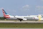N987NN @ KRSW - American Flight 2515 arrives on Runway 6 at Southwest Florida International Airport following flight from Chicago-O’Hare International Airport - by Suncoast Spotter