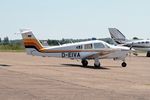 D-EIVA @ EGSU - D-EIVA 1979 Piper PA-28RT-201T Turbo Arrow IV Duxford 25.06.24 - by PhilR