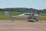 F-GXNC @ EGSU - F-GXNC Diamond DA-40D Diamond Star TDI Duxford 25.06.24 (1) - by PhilR
