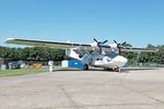 G-PBYA @ EGSU - G-PBYA 1943 Canadian Vickers PBY-5A Canso Duxford 25.06.24 - by PhilR