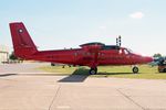 VP-FAZ @ EGSU - VP-FAZ 1981 DHC-6 Twin Otter Duxford 25.06.24 - by PhilR