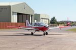 G-BZPS @ EGSU - XX658 (G-BZPS, G-SMAT) 1974 Scottish Aviation Bulldog T1 Duxford 25.06.24 (1)