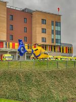 G-NWAE - Helimed 75 G-NWAE Seen at the Royal Stoke Hospital - by Craig Tracey