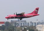 N406SV @ KFLL - SIL ATR-42 zx FLL-FLL took off heading to Bahamas but then returned back to FLL where an ambulance was waiting - by Florida Metal
