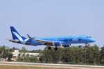 N140BZ @ KRSW - Breeze Flight 470 arrives on Runway 6 at Southwest Florida International Airport following flight from Norfolk International Airport - by Suncoast Spotter