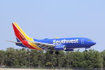 N483WN @ KRSW - Southwest Flight 4910 arrives on Runway 6 at Southwest Florida International Airport following flight from Chicago-Midway International Airport - by Suncoast Spotter