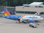 N332NV @ KRFD - Airbus A319-111 - by Mark Pasqualino
