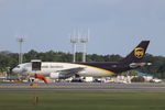 N172UP @ KPNS - UPS Flight 1365 sits on the cargo ramp at Pensacola International Airport preparing for flight to  Albany South Georgia Regional Airport - by Suncoast Spotter