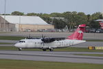 N409SV @ KPNS - Silver Flight 82 arrives on Runway 17 at Pensacola International Airport following flight from Tampa International Airport - by Suncoast Spotter