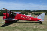 G-AEDU - Parked at Hevenigham Hall. - by Graham Reeve
