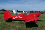 G-CFED - Parked at Hevenigham Hall. - by Graham Reeve