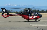 N322RX @ KRDD - REACH Medical helicopter lifting rom Redding and moved to Red Bluff airport. - by Thomas J Vance