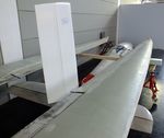 UNKNOWN @ EDNY - Arno Hoffmann Wabenflugzeugbau Spirit of Sabine glider prototype (still incomplete, wings / tailplane dismounted) at the AERO 2024, Friedrichshafen