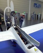 D-KEHN @ EDNY - Schleicher AS-34 Me with electric motor at AERO 2024, Friedrichshafen - by Ingo Warnecke
