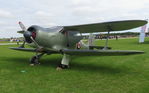 N16S @ EGBK - 1944 built Beech Staggerwing on static display at Sywell Airshow 2024 - by Chris Holtby