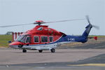 G-EMEI @ EGSH - Just landed at Norwich.
