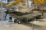 AK255 @ KNPA - A P-40 Tomahawk of the First American Volunteer Group Flying Tigers sits on display at the National Naval Aviation Museum - by Suncoast Spotter