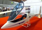OK-8304 @ EDNY - HpH Sailplanes HPH 304S Jet Shark with retractable turbojet (wings / tailplane dismounted) at AERO 2024, Friedrichshafen - by Ingo Warnecke