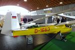 D-1663 @ EDNY - Schleicher K 8B at the AERO 2024, Friedrichshafen - by Ingo Warnecke