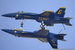 165539 @ KLAL - F/A-18E Super Hornet 165539 C/N 1477 from Blue Angels Demo Team  NAS Pensacola, FL