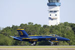 165540 @ KLAL - F/A-18E Super Hornet 165540 C/N 1486 from Blue Angels Demo Team  NAS Pensacola, FL - by Dariusz Jezewski www.FotoDj.com
