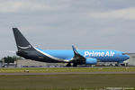 N5261A @ KLAL - Boeing 737-83N(BCF) - Amazon Prime Air (Sun Country Airlines)   C/N 32348, N5261A