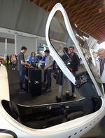 D-KFSF @ EDNY - Schleicher AS-33 Me with electric motor at the AERO 2024, Friedrichshafen #c - by Ingo Warnecke