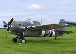 G-RUMW @ EGBK - Grumann Wildcat at the Sywell Airshow 2024 - the only flying example left in Europe. - by Chris Holtby