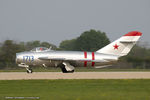 N1713P @ KLAL - PZL Mielec Lim-5 (MiG-17F)  C/N 1C1713, N1713P