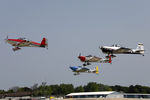 N264Z @ KLAL - RV airplanes taking off for large formation flight over Oshkosh grounds