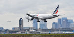 F-GSPY @ KBOS - A PC-12 departs RW22 R, while Air France is ready to touch down on 22 L - by Topgunphotography