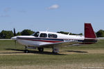 N1005U @ KOSH - Mooney M20K  C/N 25-1210, N1005U