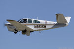 N8515M @ KOSH - Beech P35 Bonanza  C/N D-7183, N8515M - by Dariusz Jezewski www.FotoDj.com