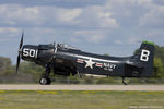 N23827 @ KOSH - Douglas AD-4 Skyraider  C/N 123827, N23827 - by Dariusz Jezewski www.FotoDj.com