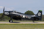 N23827 @ KOSH - Douglas AD-4 Skyraider  C/N 123827, N23827 - by Dariusz Jezewski www.FotoDj.com
