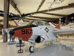157058 @ KNPA - An US Navy T-2 Buckeye from Training Squadron 9 at Naval Air Station Meridian on display at the National Naval Aviation Museum - by Suncoast Spotter