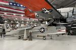 145347 @ KNPA - An US Navy F8U Crusader from Fighter Squadron 24 on USS Hancock on display at the National Naval Aviation Museum