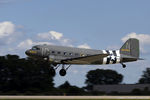 N74589 @ KOSH - Douglas DC-3C-S1C3G Placid Lassie  C/N 9926, N74589 - by Dariusz Jezewski www.FotoDj.com