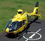 D-HJMD @ EDKB - Eurocopter EC135P2 (minus main rotor blades) EMS-helicopter of ADAC Luftrettung at Bonn-Hangelar airfield '2405 - by Ingo Warnecke