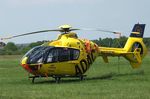 D-HDMA @ EDBL - Eurocopter EC135P2 EMS-helicopter of ADAC Luftrettung at Bonn-Hangelar airfield '2405 - by Ingo Warnecke