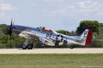 N151BW @ KOSH - North American P-51D Mustang Cripes A'Mighty IV  C/N 44-74813, NL151BW - by Dariusz Jezewski www.FotoDj.com