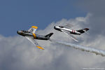 N286CF @ KOSH - Korean War era F-86 Sabre and MiG-17