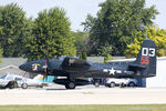 N700F @ KOSH - Grumman F7F-3 Tigercat  C/N 80390, NX700F