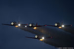 N791MH @ KOSH - Aeroshell team night performance